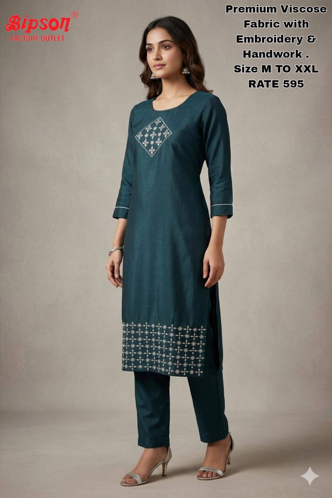 Viscose Collection By Bipson Print Designer Ethnic Wear Collection Viscose Kurtis At Wholesale Price